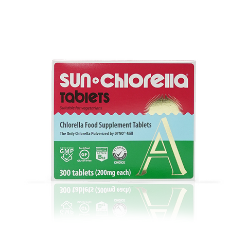 Sun Chlorella 'A' 300 Tablets - 3 Pack Bundle (10% Saving)