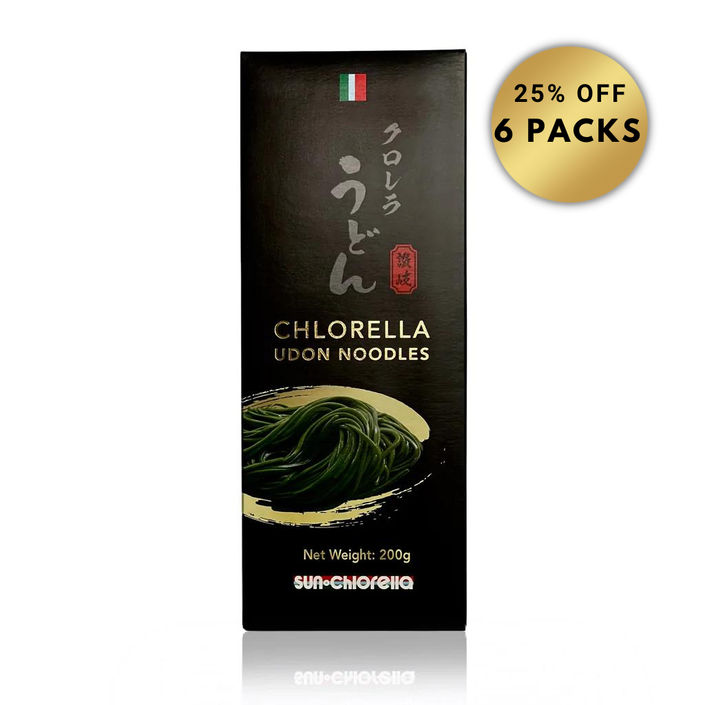 Chlorella Udon Noodles - 6 Pack Bundle (25% Saving)