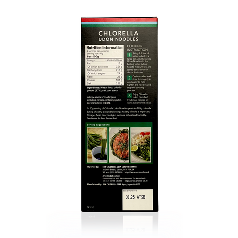 Chlorella Udon Noodles - 10 Pack Bundle (30% Saving)