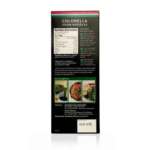 Chlorella Udon Noodles - 3 Pack Bundle (15% Saving)